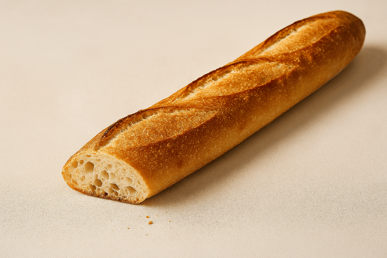 Baguette product photo